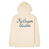 Script logo Hoodie [Cream]