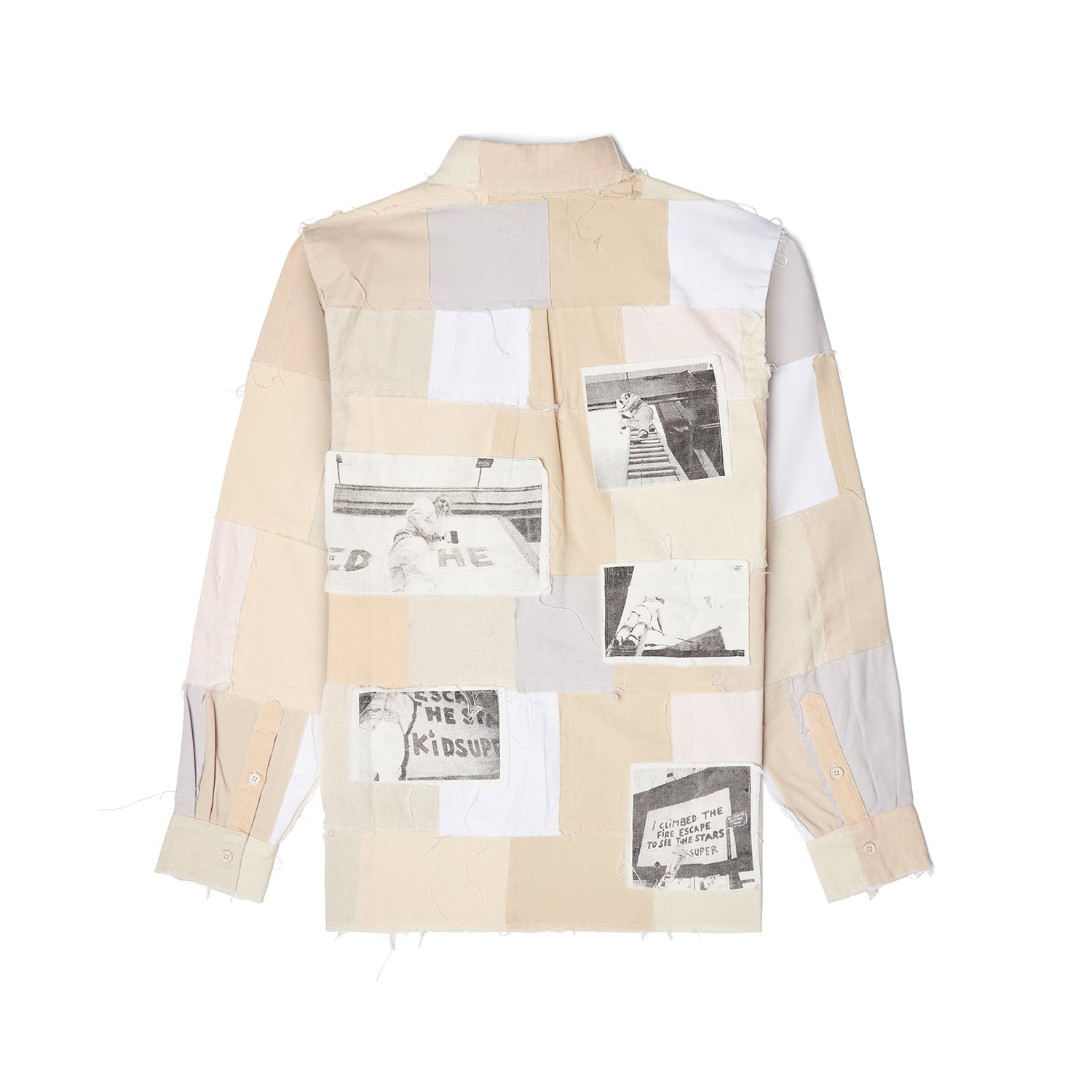 Patchwork Shirt [Natural]