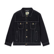 Messy Stitched Work Jacket [Black]