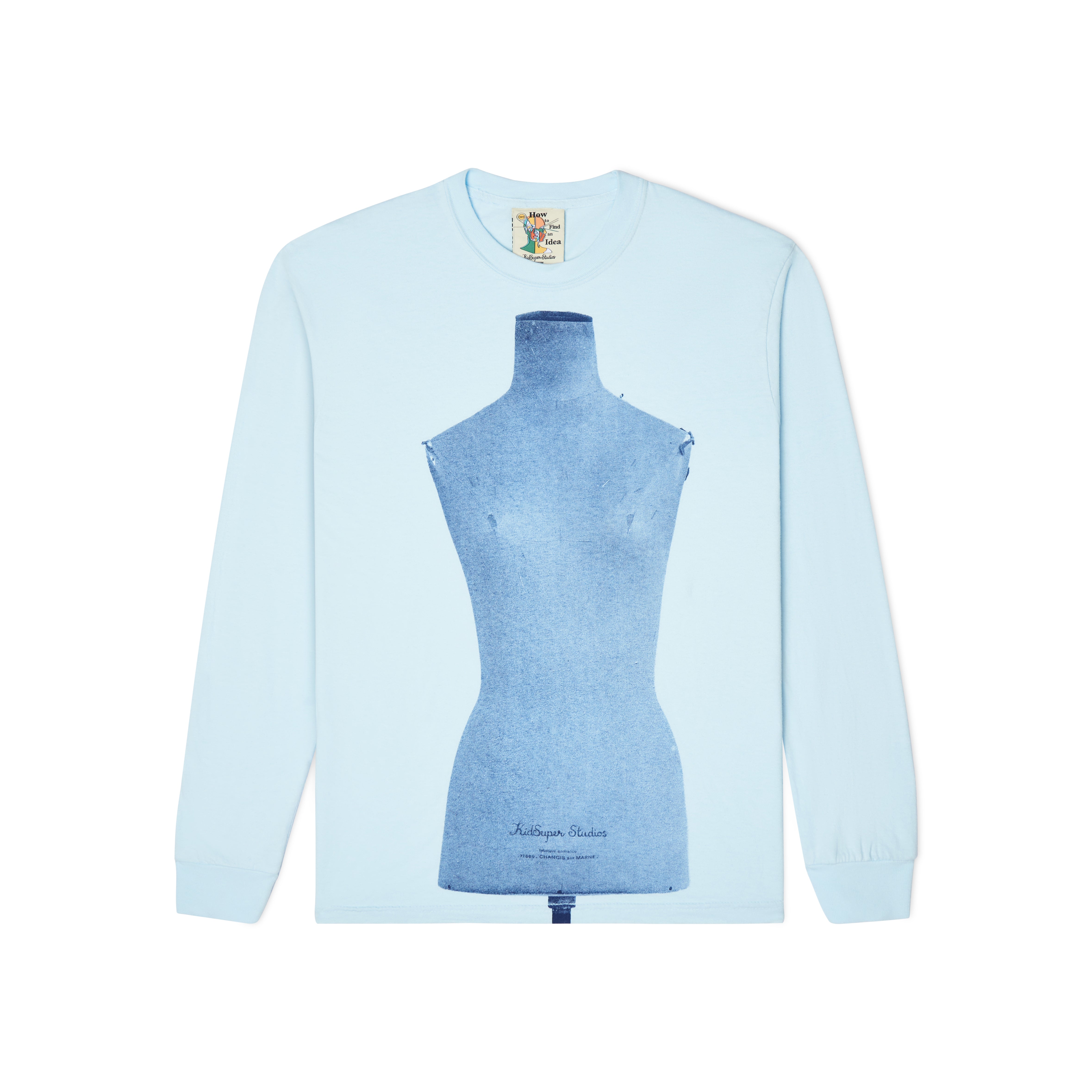 Dress Form Longsleeve Tee [Baby Blue]