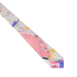 Painted Printed Silk Tie [Multi]