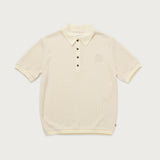 Knit Polo - Bone