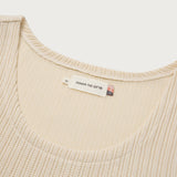 Knit Tank Top - Bone