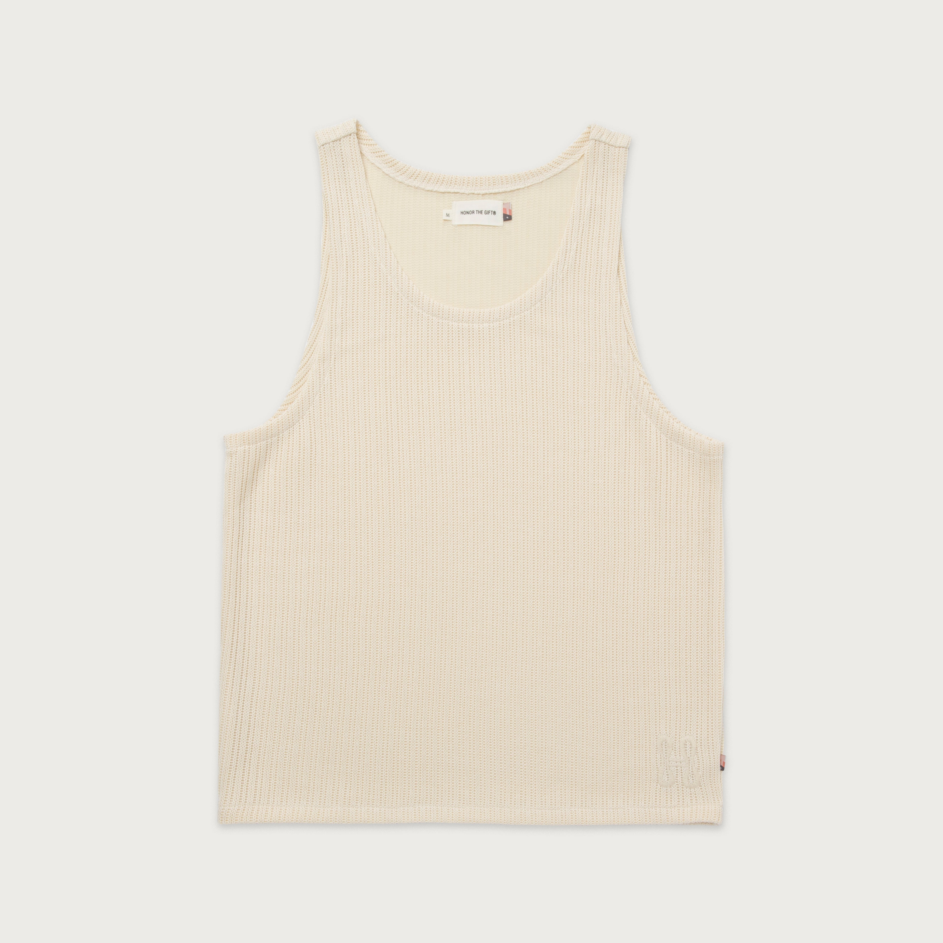 Knit Tank Top - Bone