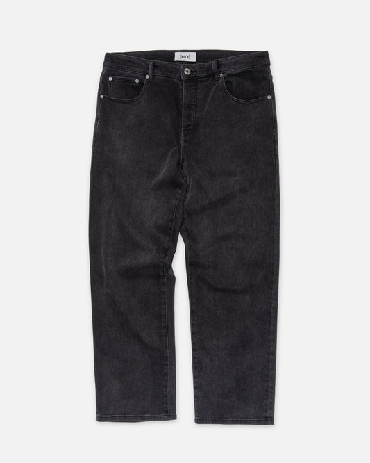 K-STRAIGHT JEANS - BLACK