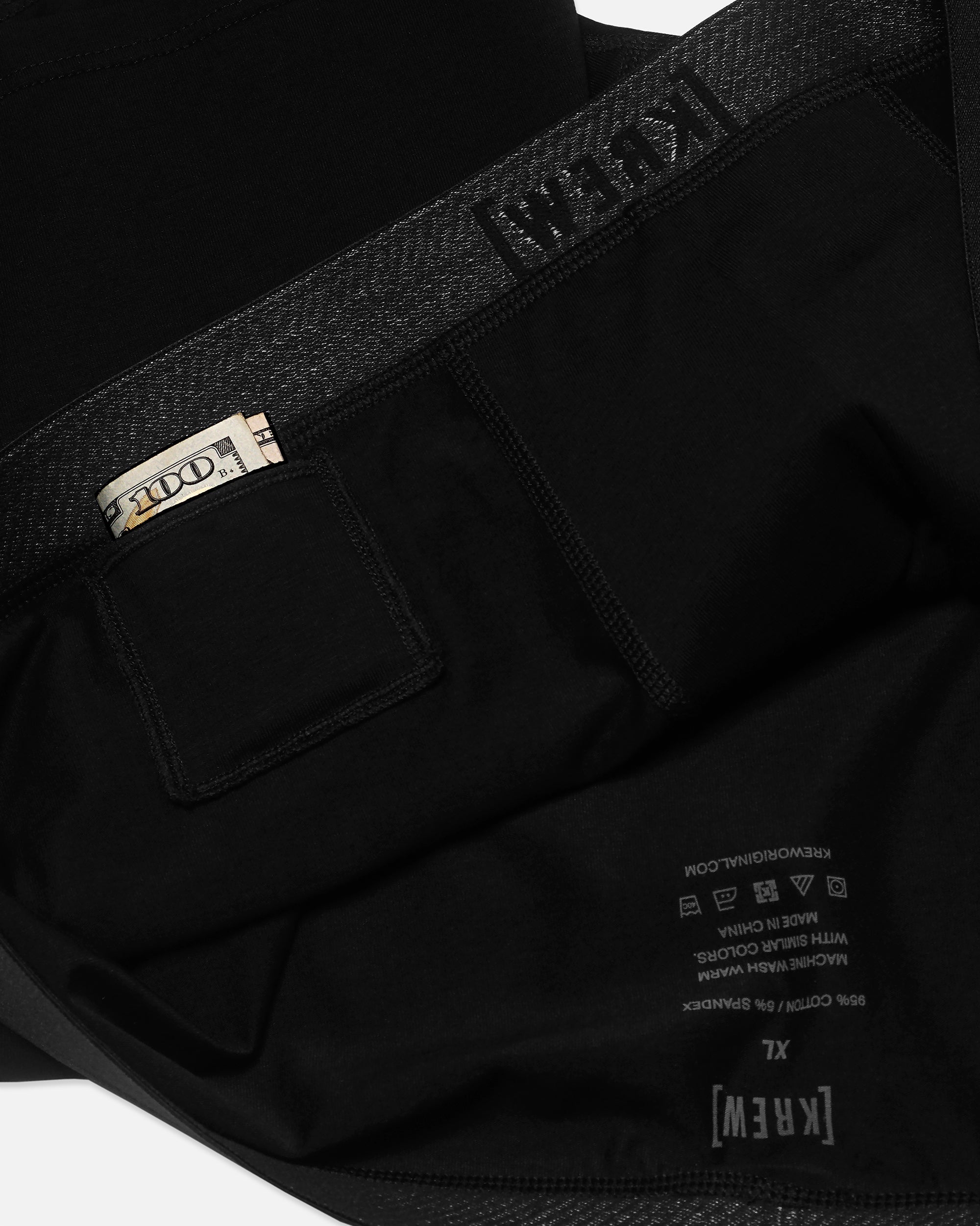 55 MM BOXER - BLACK