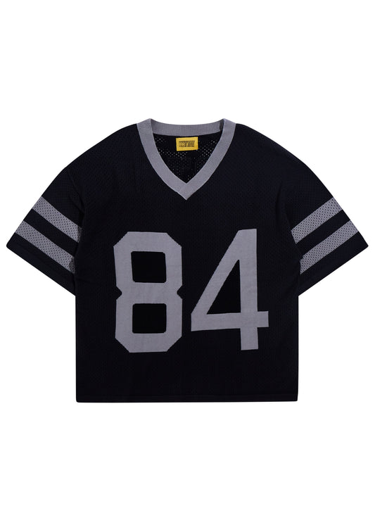 Knit Mesh Jersey - Black