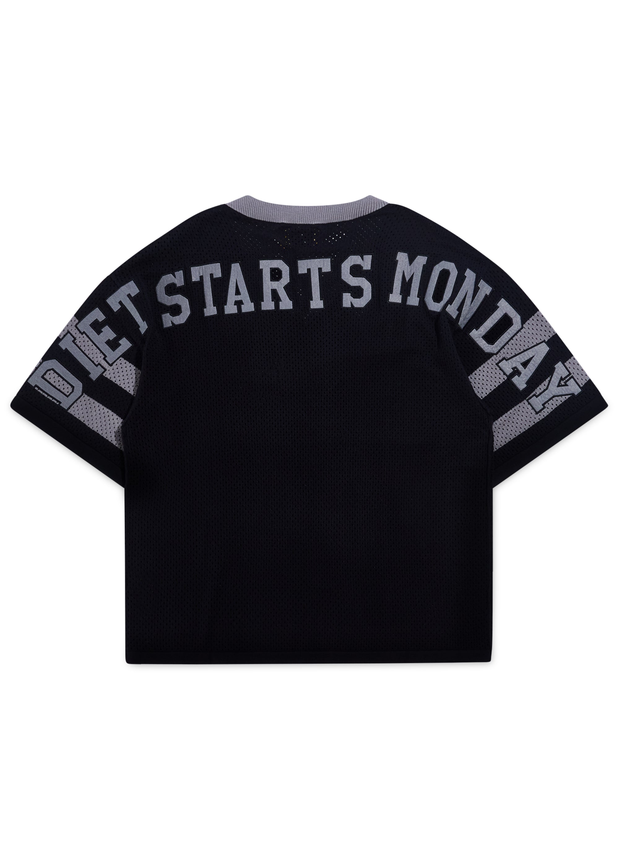 Knit Mesh Jersey - Black