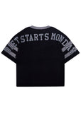 Knit Mesh Jersey - Black