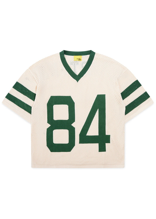 Knit Jersey - Cream/Green