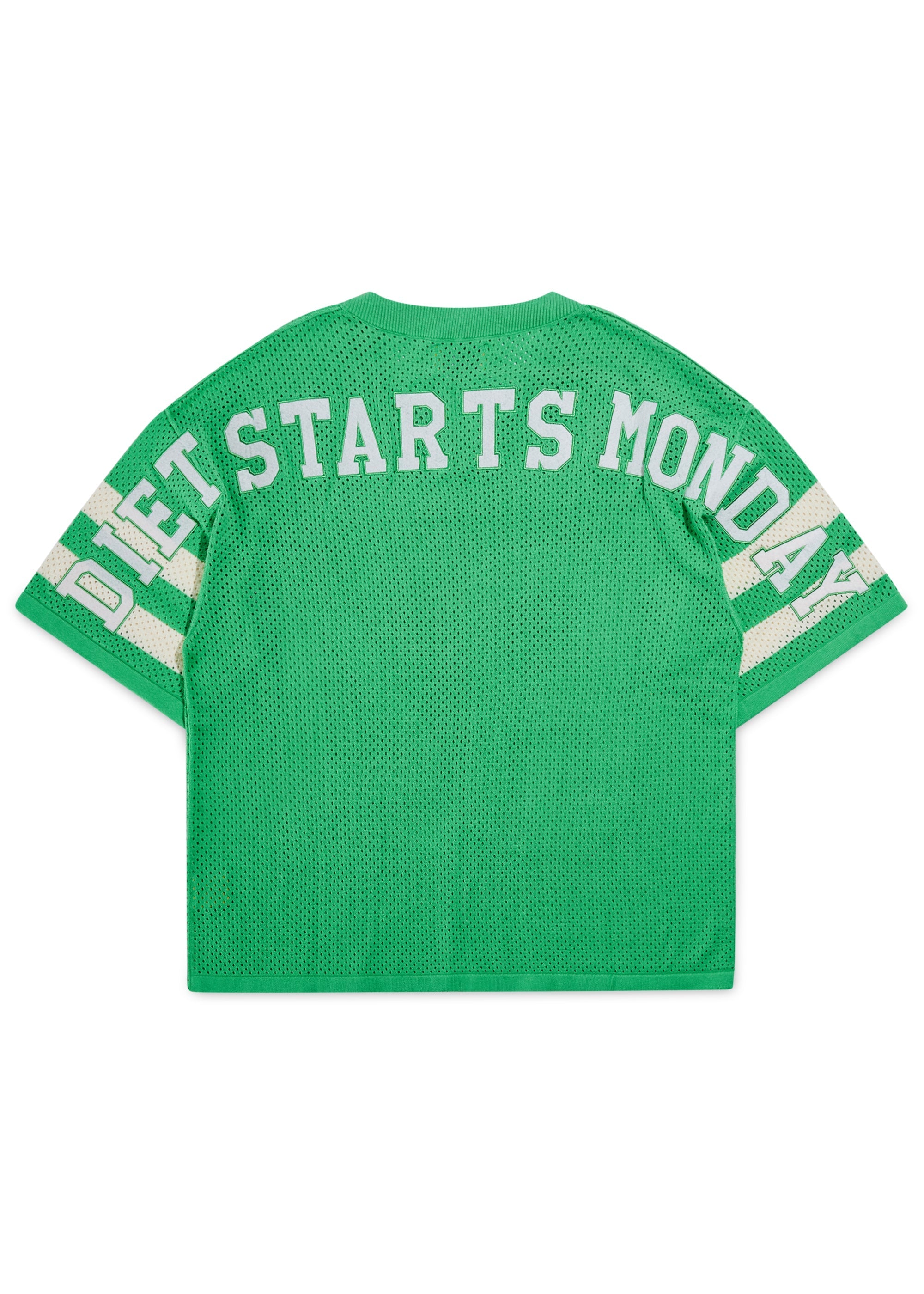 Knit Mesh Jersey - Green