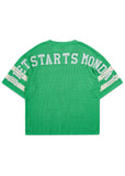 Knit Mesh Jersey - Green