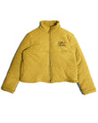 "Modular" Knitted Puffer Jacket (Goldenrod)