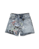 "De Ja Vu" Denim Short (Blue)