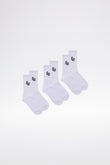 LB SOCKS 3 PACK - White