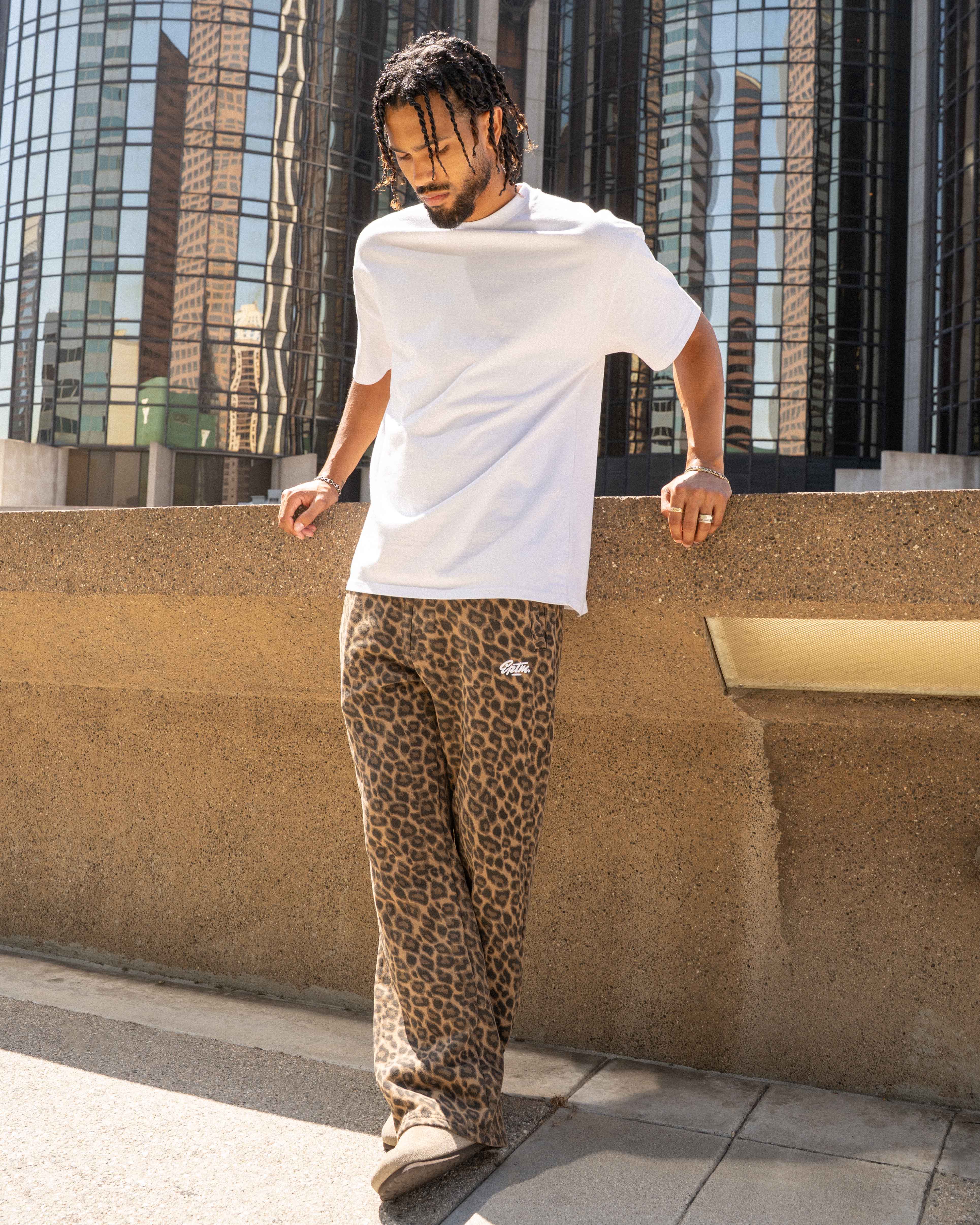 EPTM Leopard Pants - Brown