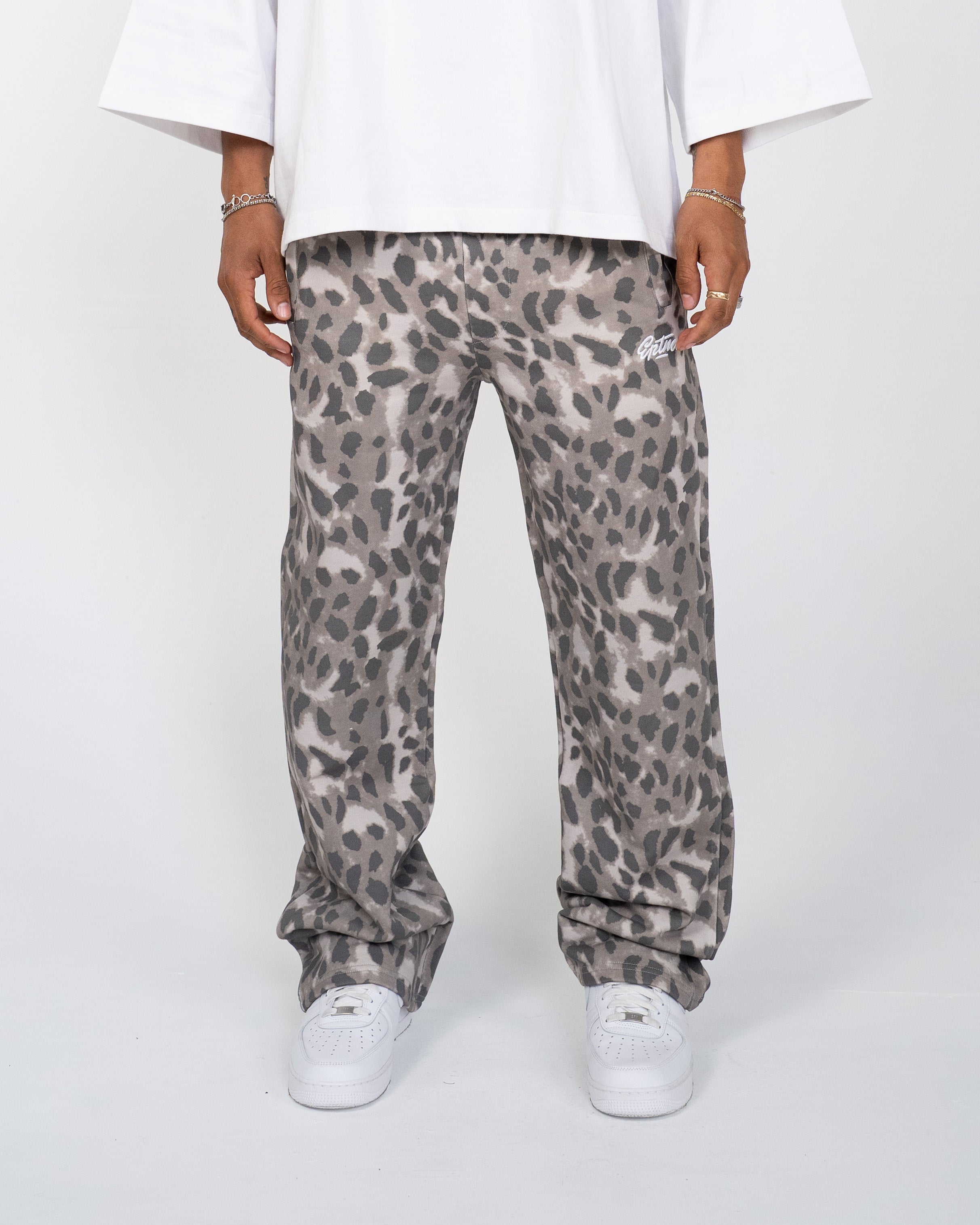 EPTM Leopard Pants - Grey