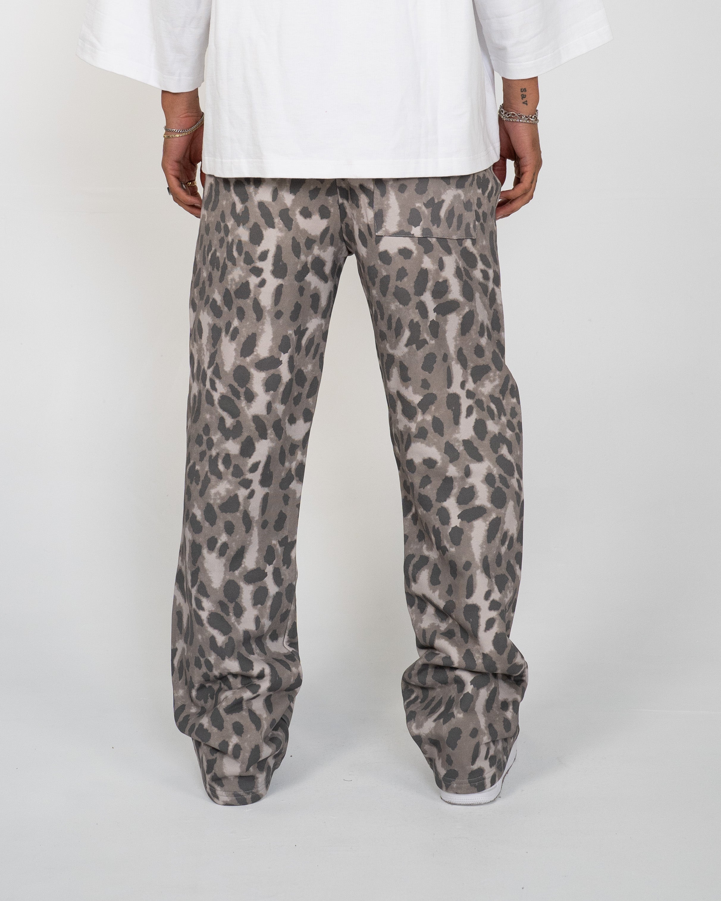 EPTM Leopard Pants - Grey