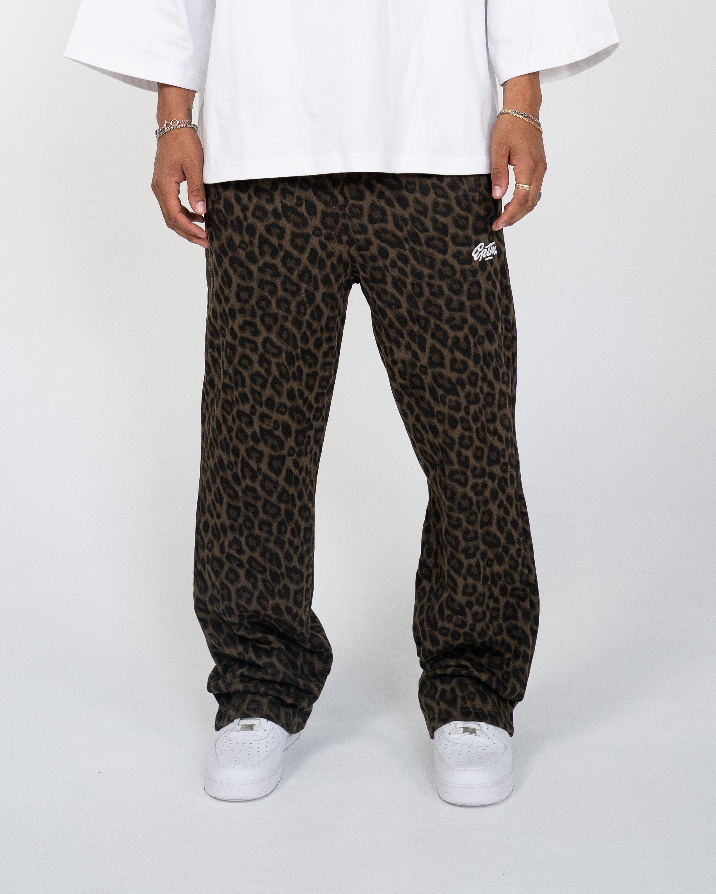 EPTM Leopard Pants - Olive