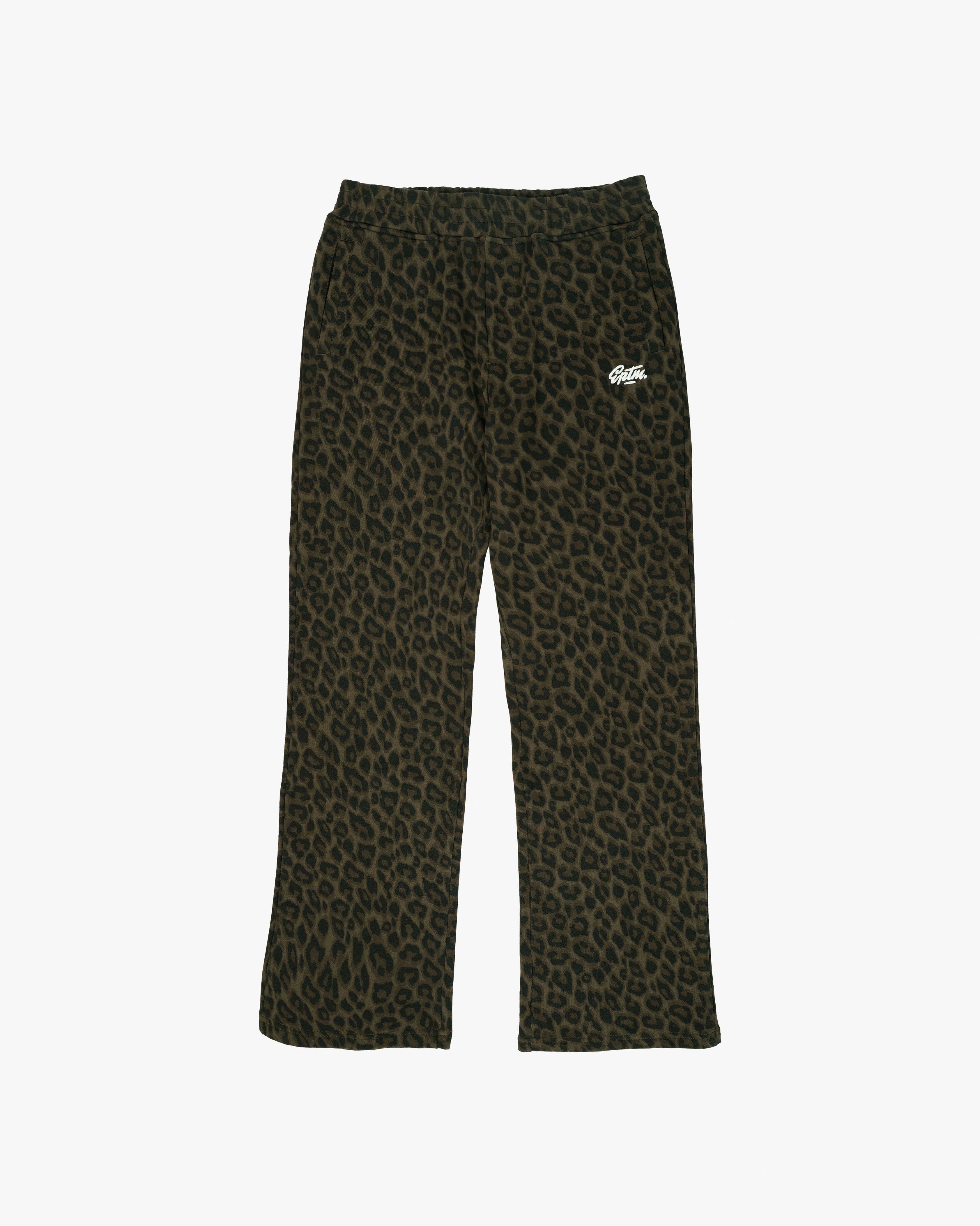 EPTM Leopard Pants - Olive