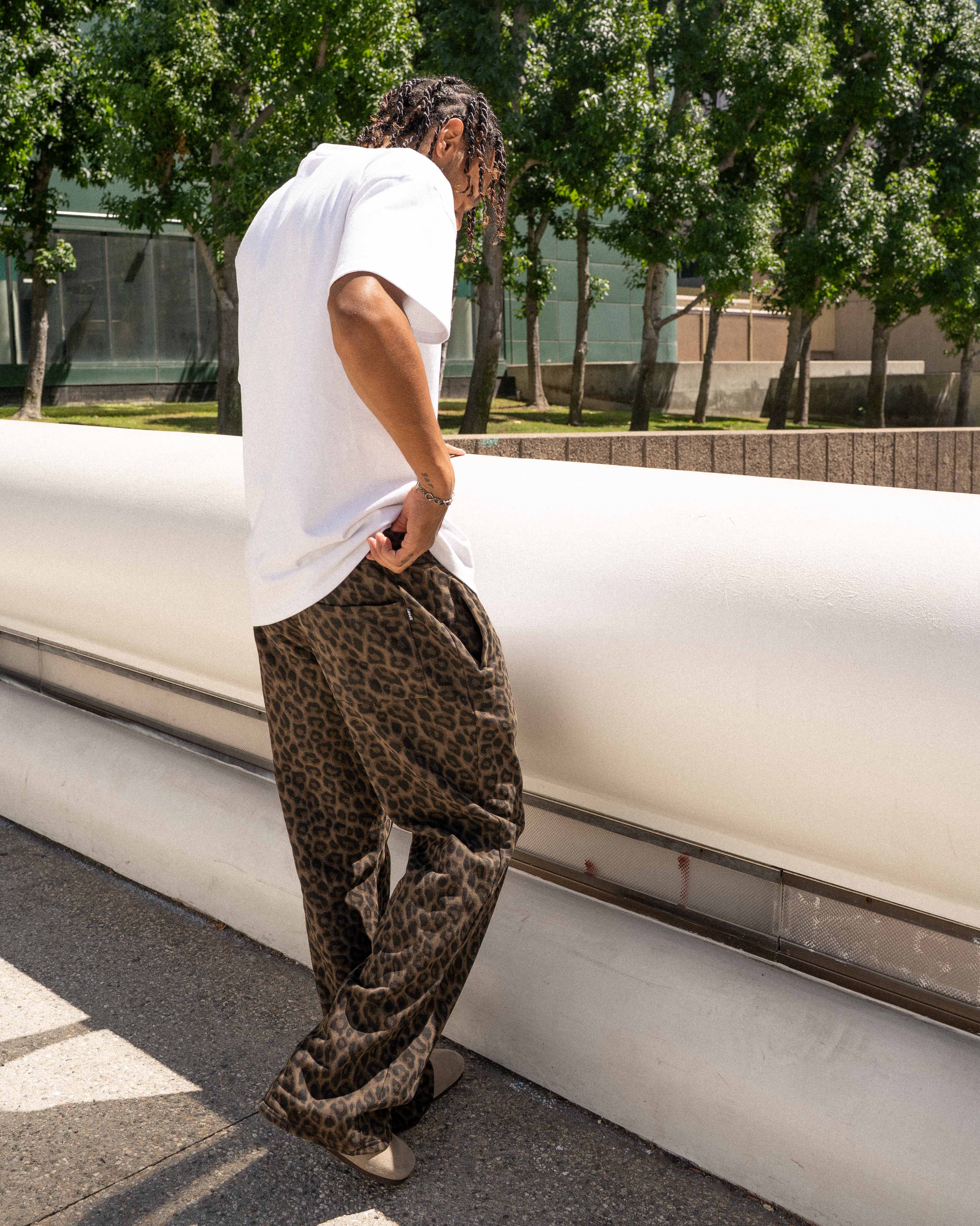 EPTM Leopard Pants - Olive