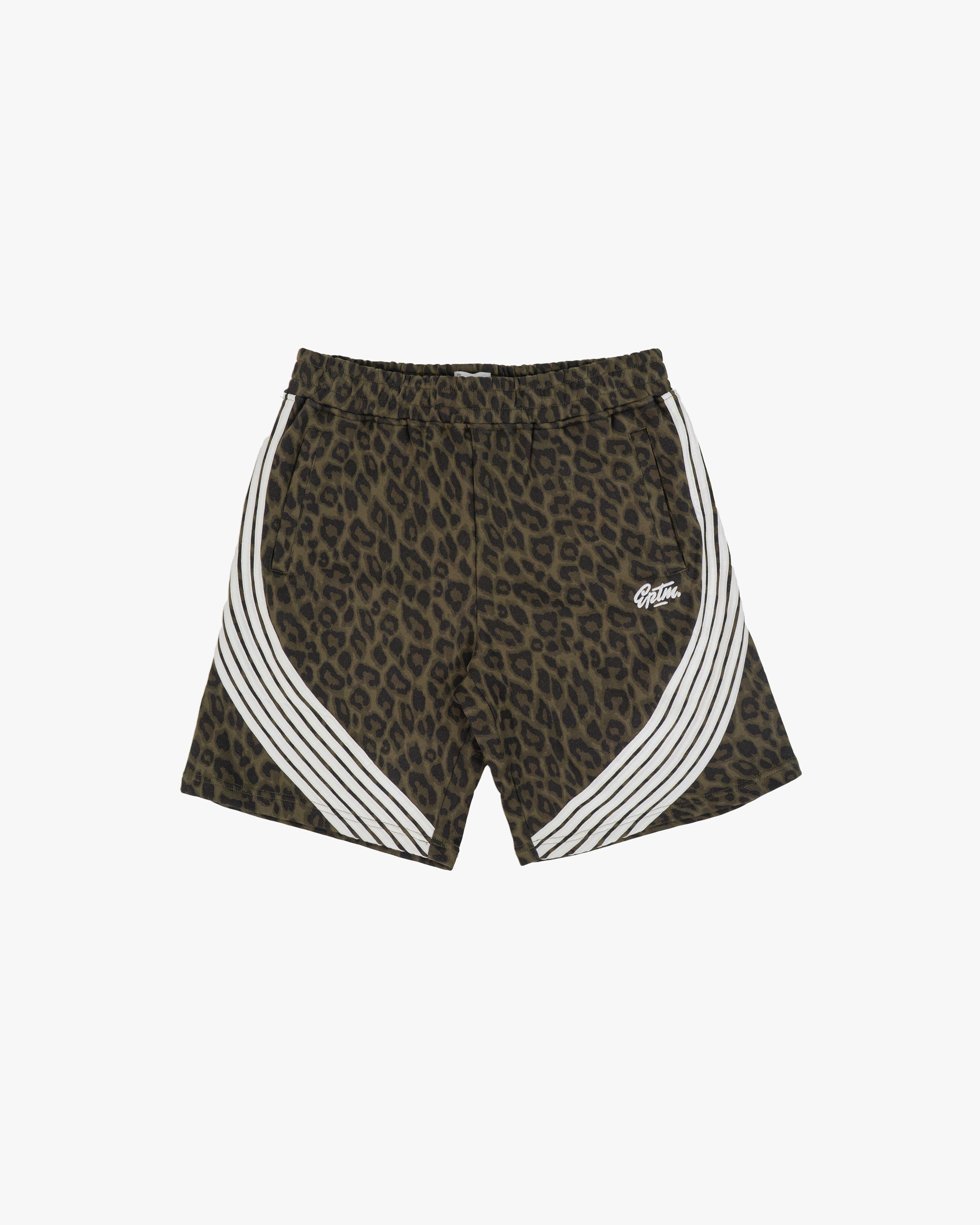 EPTM Leopard Highland Shorts - Olive