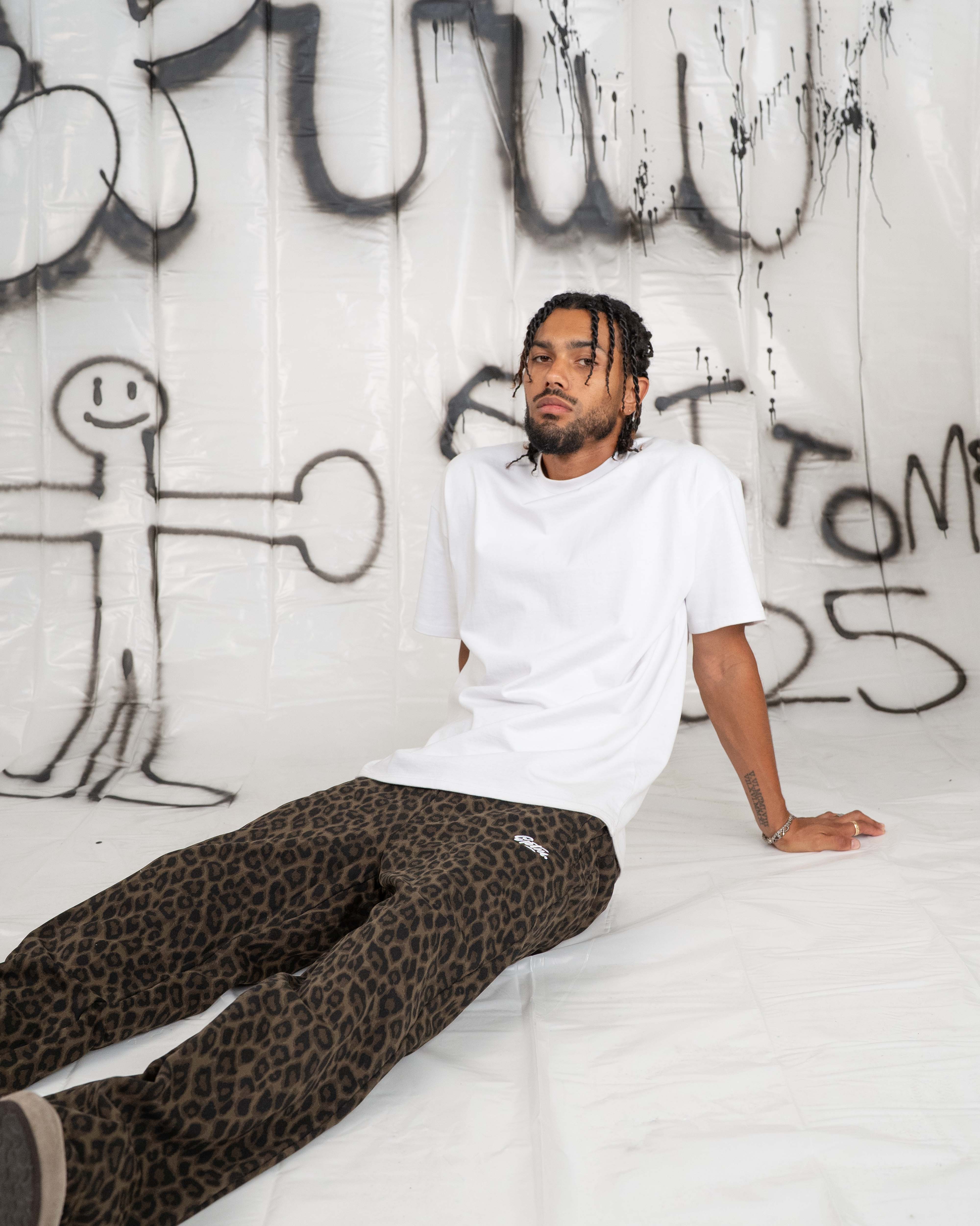 EPTM Leopard Pants - Olive