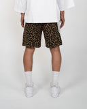 EPTM Leopard Highland Shorts - Brown