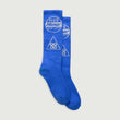 Live Patchwork Sock - Blue