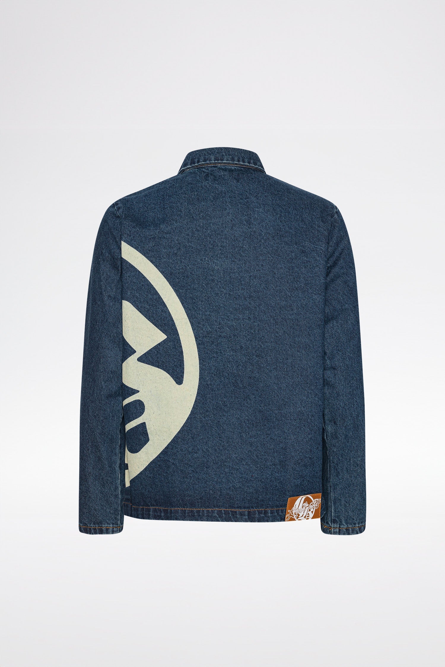 LOGO DENIM JACKET - Dark Blue