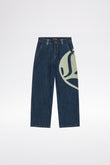 LOGO DENIM JEANS - Dark Blue