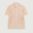 Crochet Button Up - Bone
