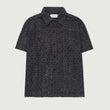 Crochet Button Up - Black