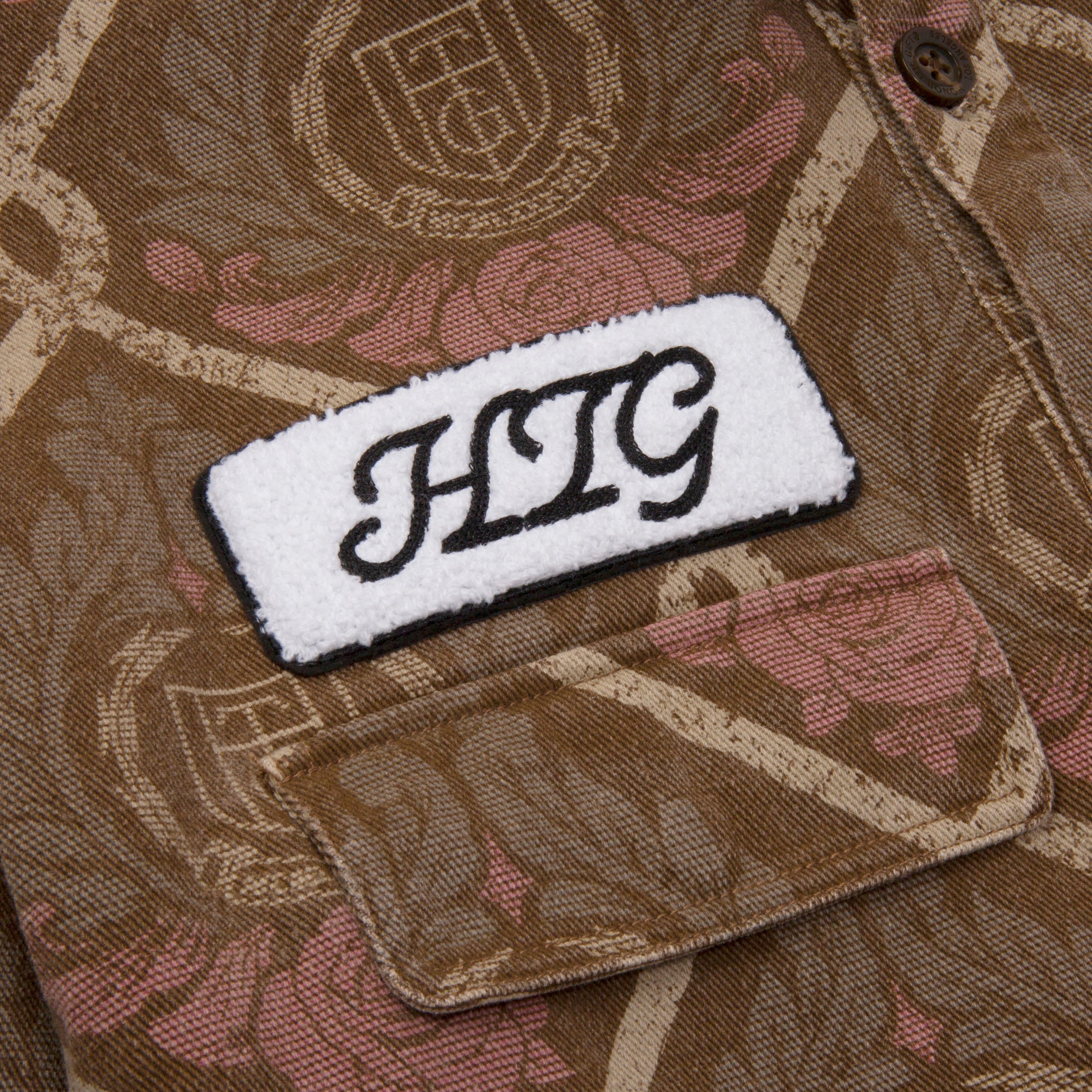 HTG® L/S Work Shirt - Brown
