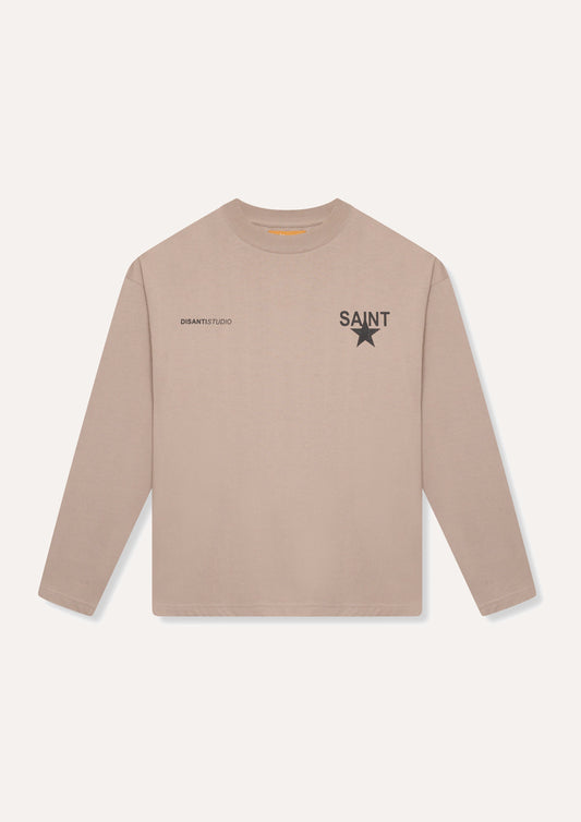 Saint Logo Long Sleeve Tee