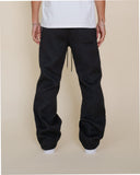 Mohair Snap Pants - Black
