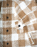 EPTM Tweed Flannel Shirt - Khaki
