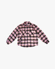 EPTM Side Slit Flannel - Pink