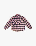 EPTM Side Slit Flannel - Pink