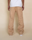 Mohair Snap Pants -Khaki