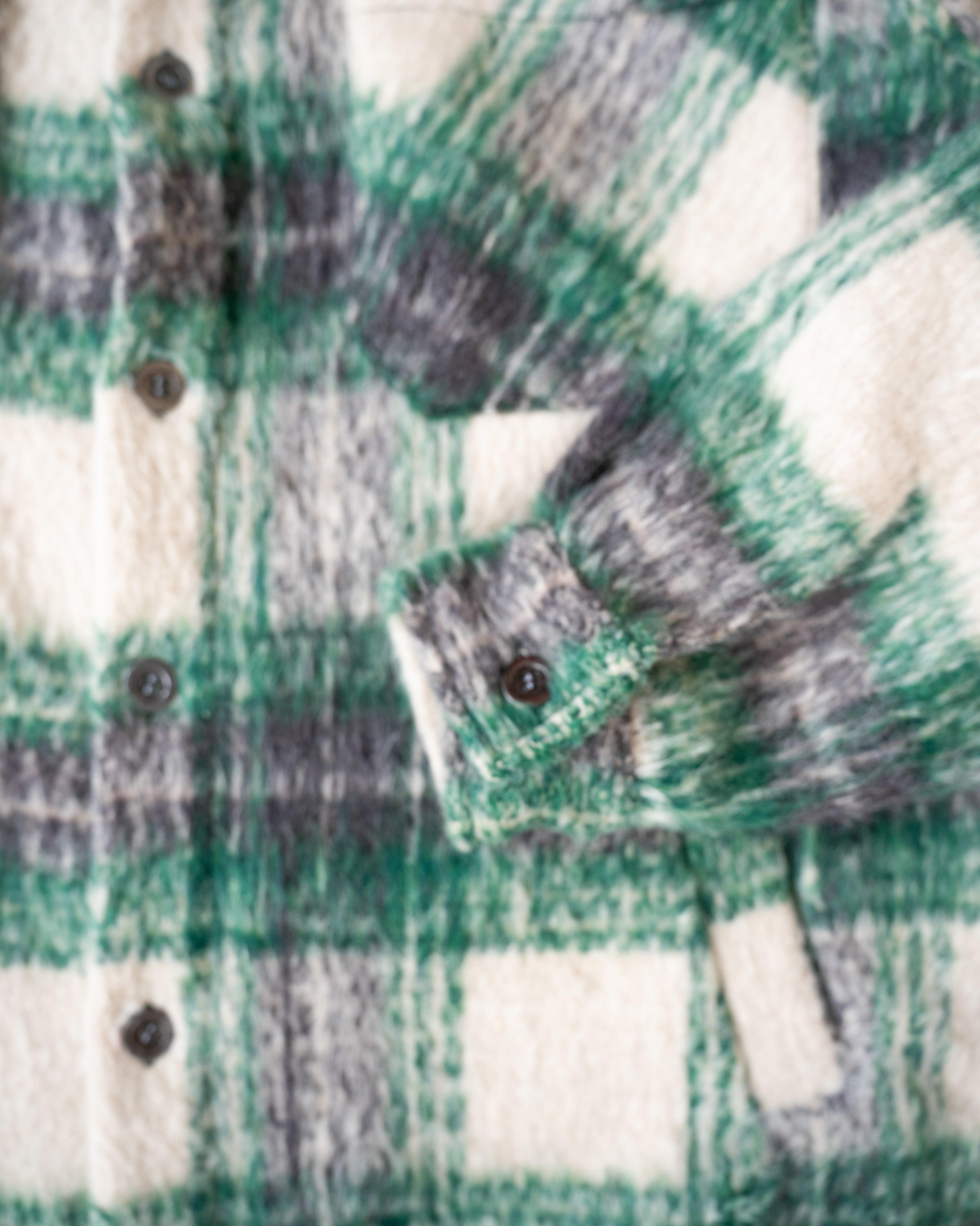 EPTM Side Slit Flannel - Green