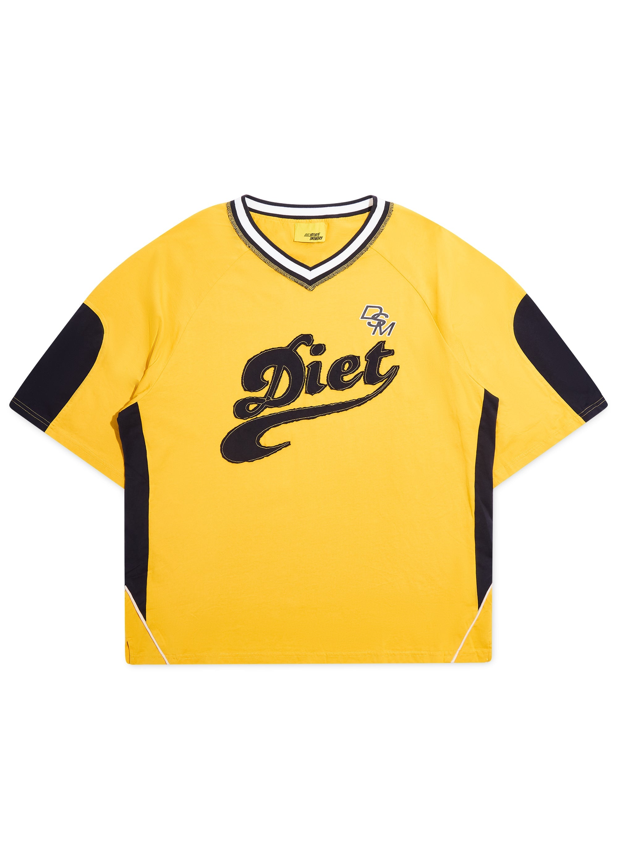 League Tee - Yellow/Black