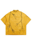 Lightning Button Up - Yellow