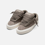 LOGAN PUFF - TAUPE BEVEL