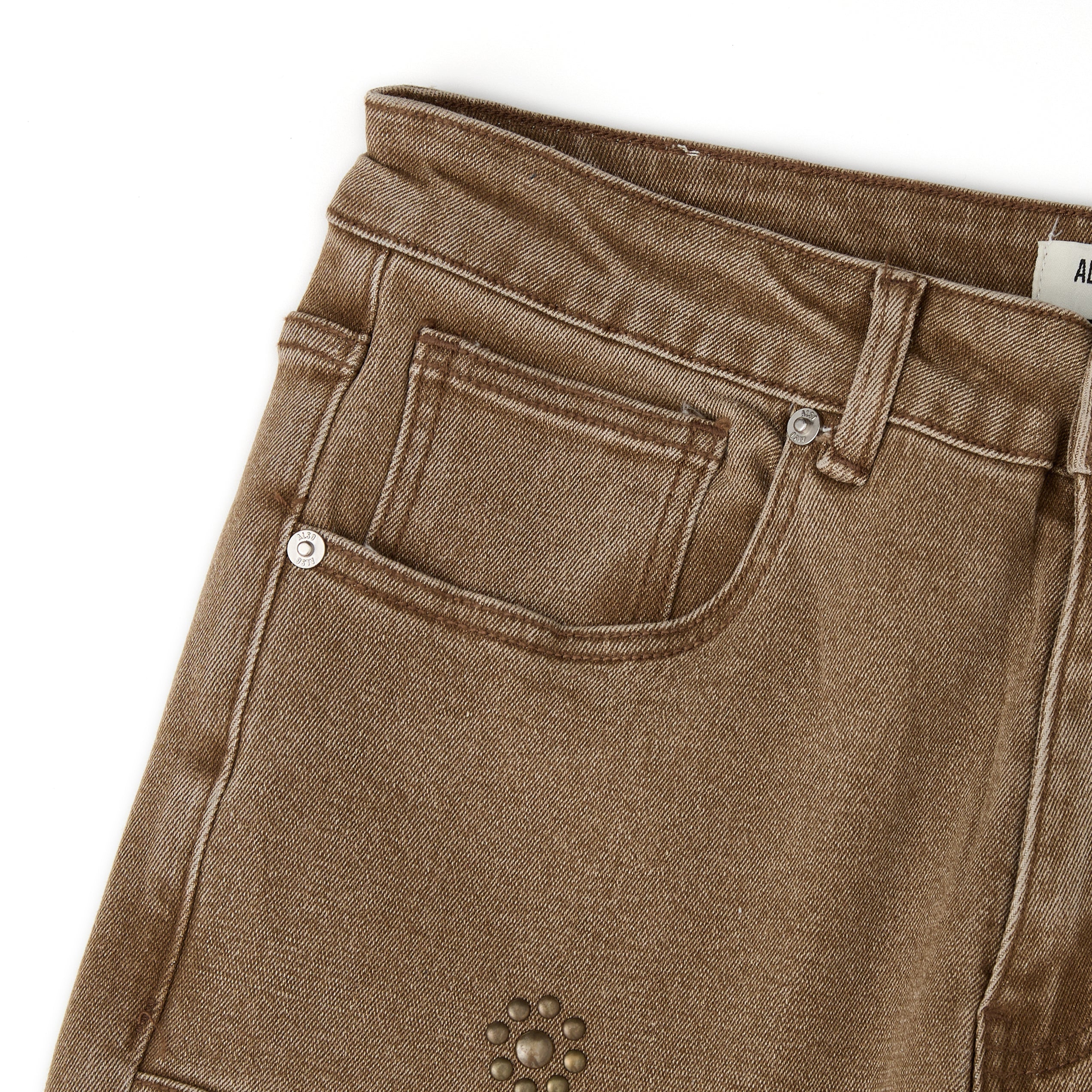 Hudson Straight Leg Workwear Pants - Sand