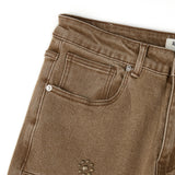 Hudson Straight Leg Workwear Pants - Sand