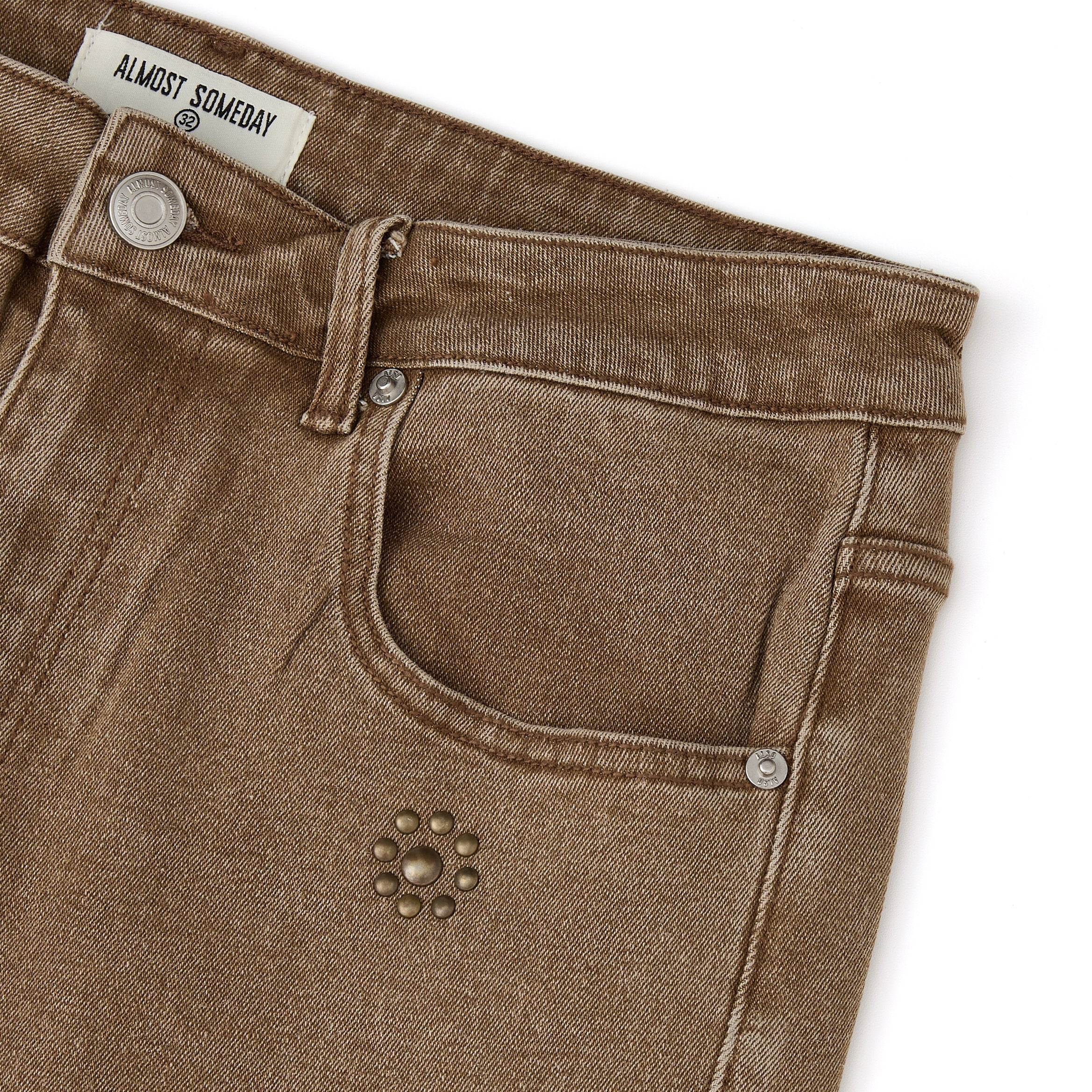 Hudson Straight Leg Workwear Pants - Sand