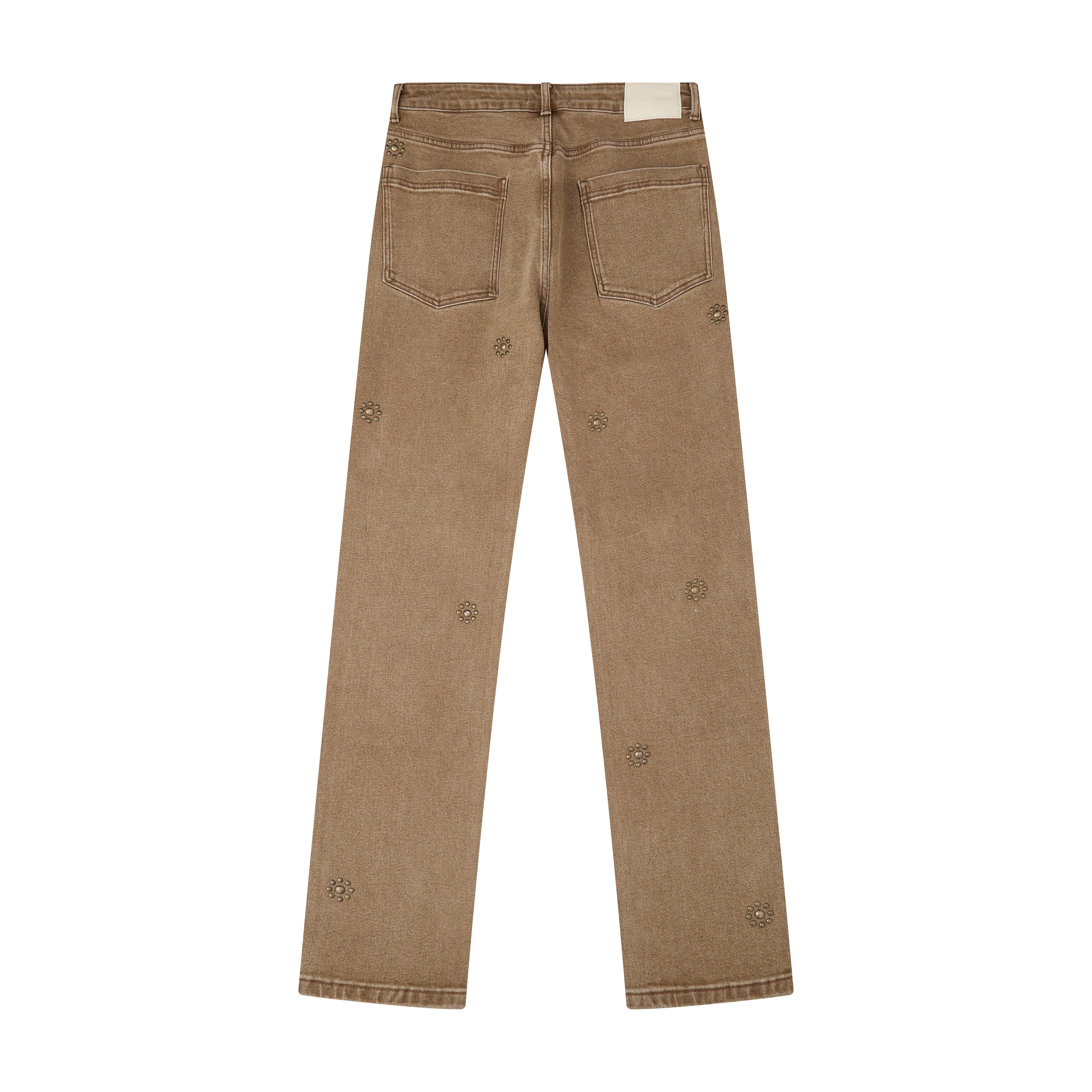 Hudson Straight Leg Workwear Pants - Sand