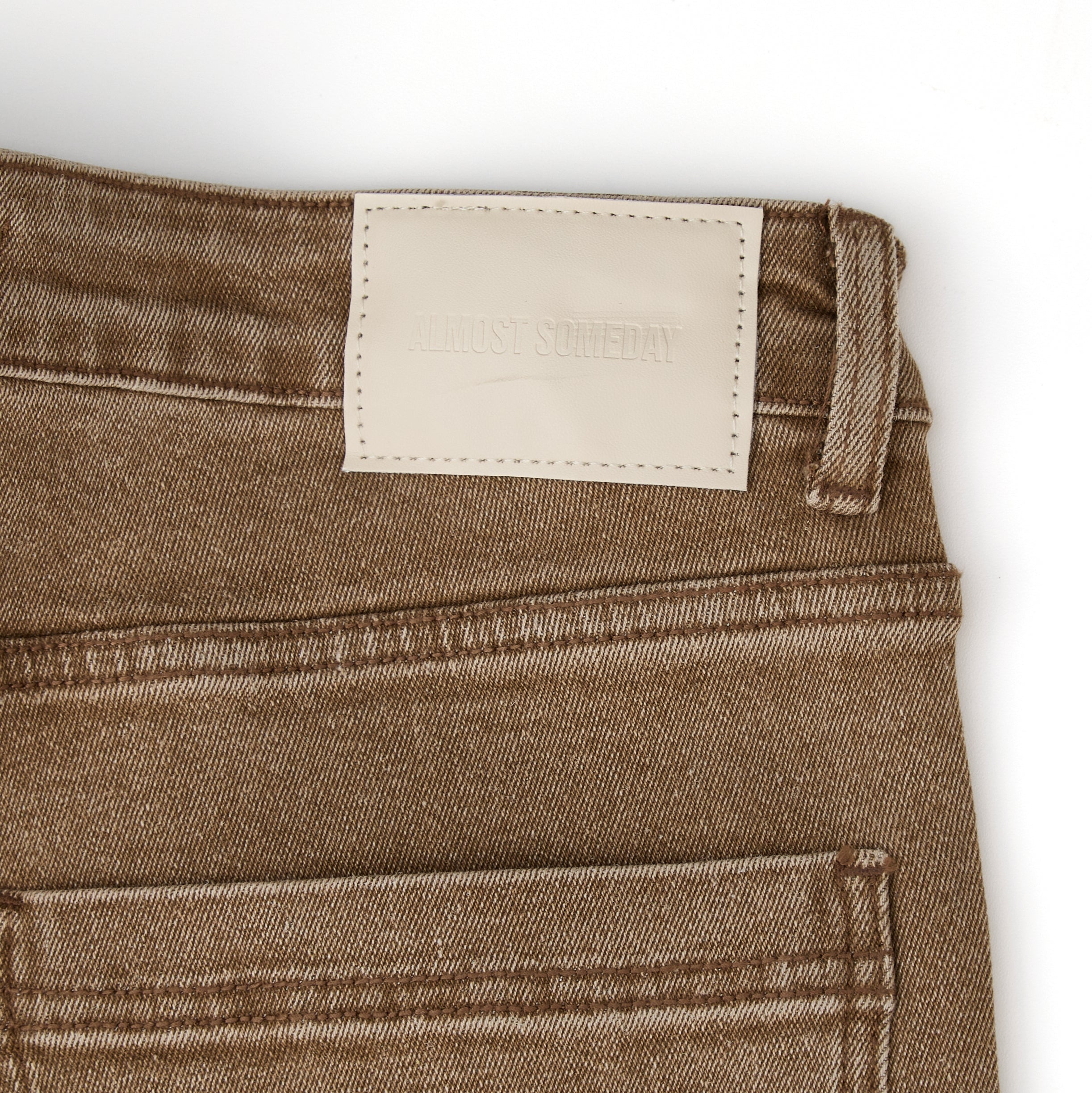 Hudson Straight Leg Workwear Pants - Sand