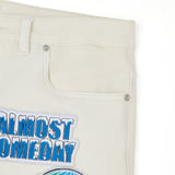 Hendrix Denim Jorts - Cream